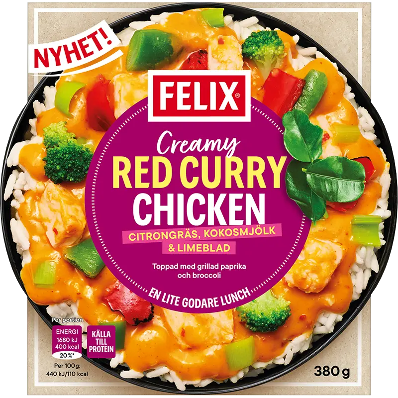Creamy Red Curry Chicken