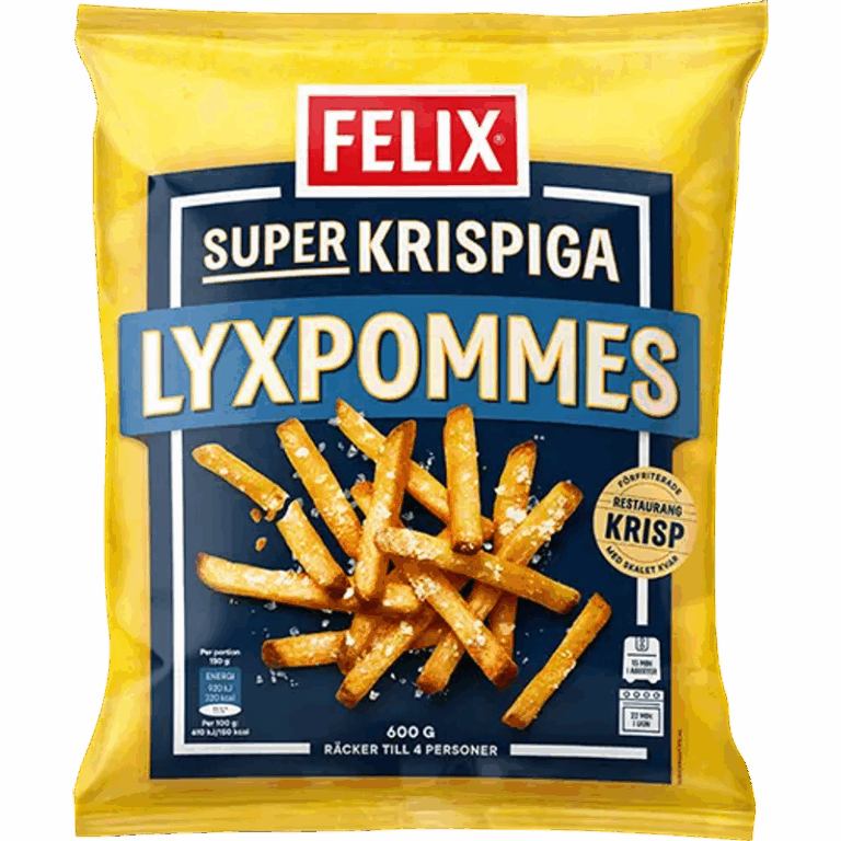 Superkrispiga Lyxpommes