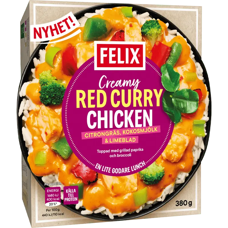 Creamy Red Curry Chicken