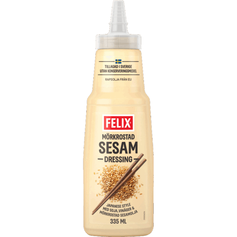 Felix Mörkrostad sesamdressing