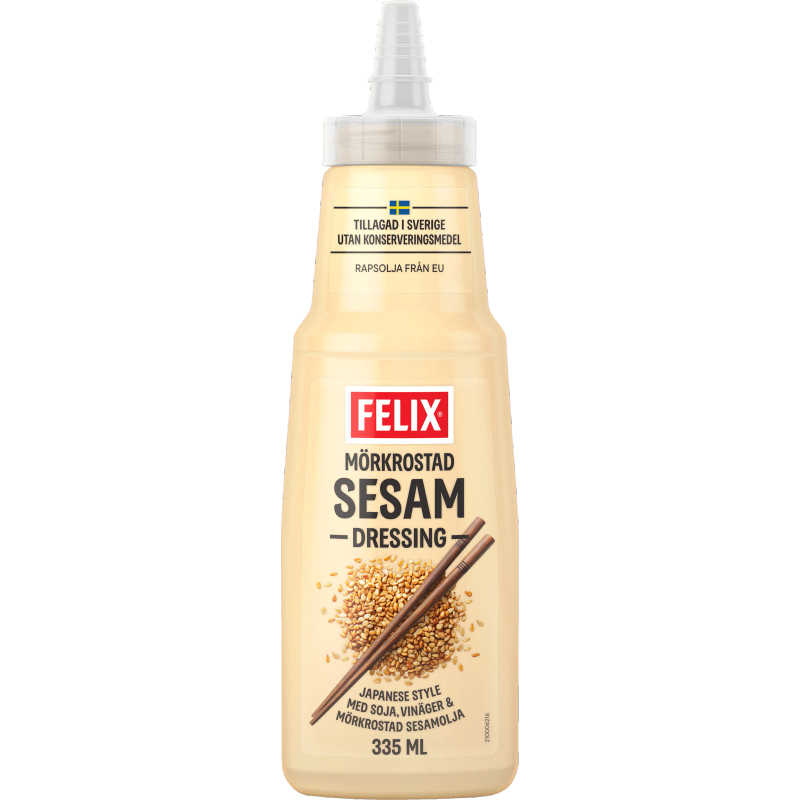 Felix Mörkrostad sesamdressing