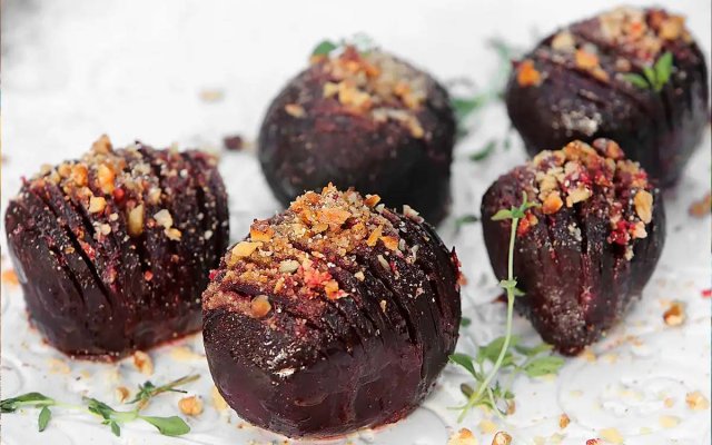 Hasselbacksrödbetor