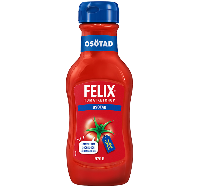 Osötad tomatketchup - Felix