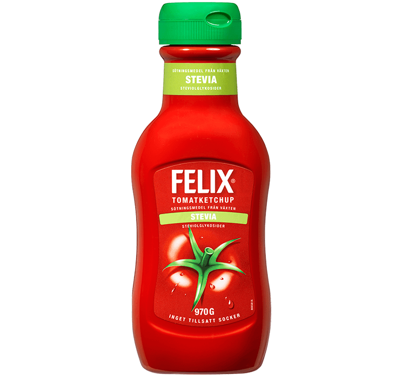 Tomatketchup med stevia - Felix